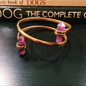Amethyst Crystal Bracelet